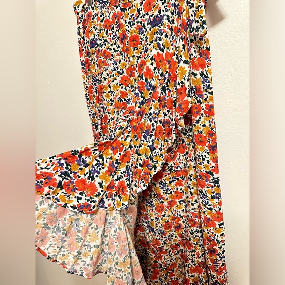 NEW Wild Pony Women’s Floral Wrap Maxi Skirt Size XL - Picture 2 of 14